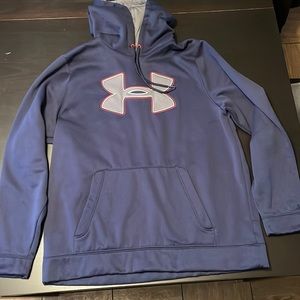 Men’s Under Armour hoodie, XL, blue